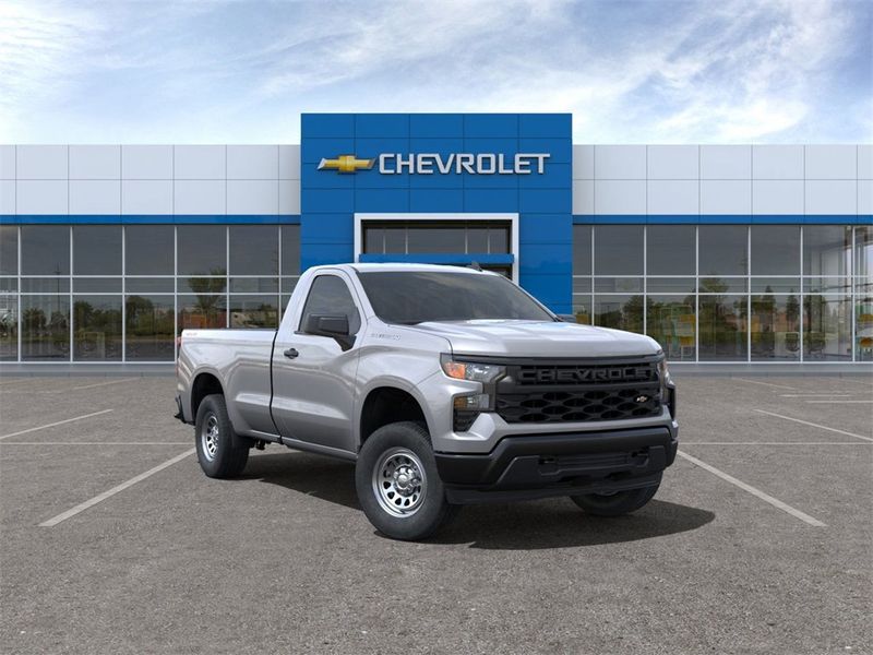 2025 Chevrolet Silverado 1500 4WD Reg Cab 140" Work Truck - 22617567 - 45