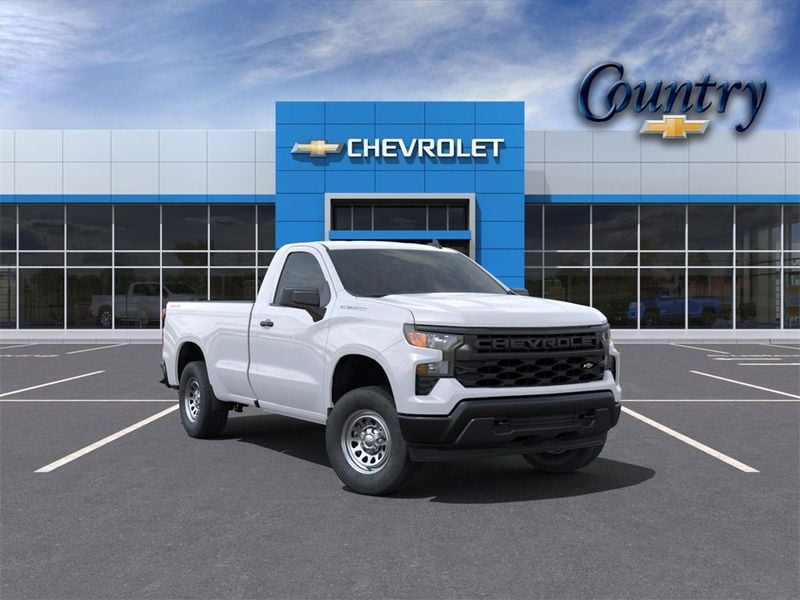 2025 Chevrolet Silverado 1500 4WD Reg Cab 140" Work Truck - 22632706 - 0