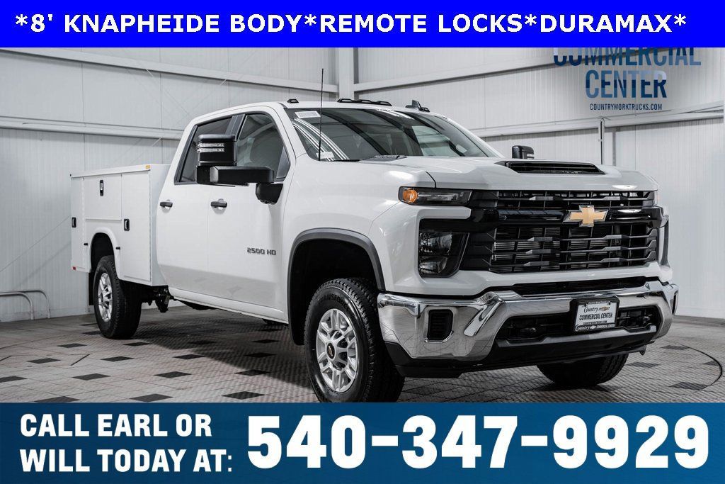 2025 Chevrolet Silverado 2500HD 4WD Crew Cab 172" Work Truck - 22996117 | Video 1