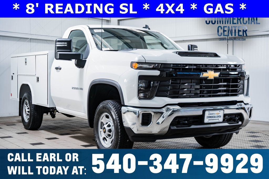 2025 Chevrolet Silverado 2500HD 4WD Reg Cab 142" Work Truck - 22874256 | Video 1