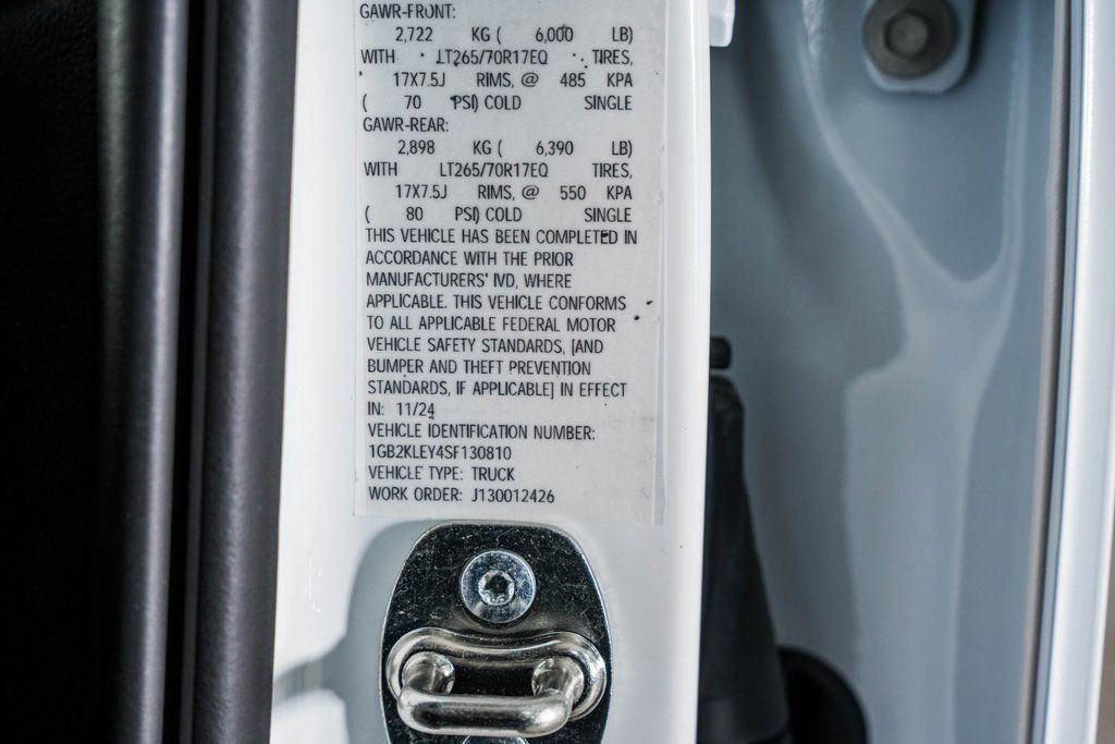 2025 Chevrolet Silverado 2500HD WT - 22868288 - 38