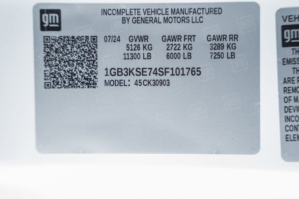 2025 Chevrolet Silverado 3500 HD WT - 22868302 - 38