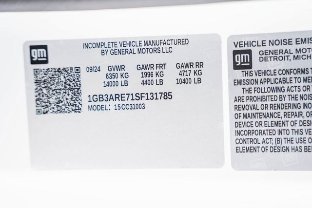 2025 Chevrolet Silverado 3500 HD Chassis Cab Work Truck - 22868323 - 49