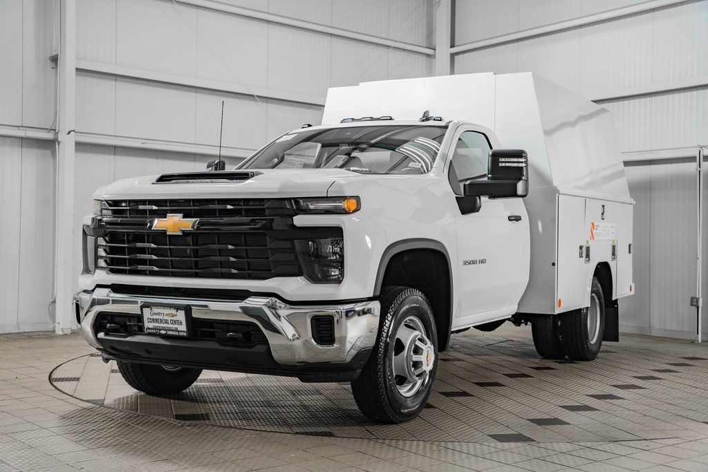 2025 Chevrolet Silverado 3500 HD Chassis Cab Work Truck - 22868325 - 2
