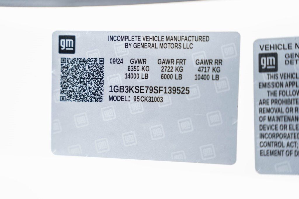 2025 Chevrolet Silverado 3500 HD Chassis Cab Work Truck - 22868351 - 39