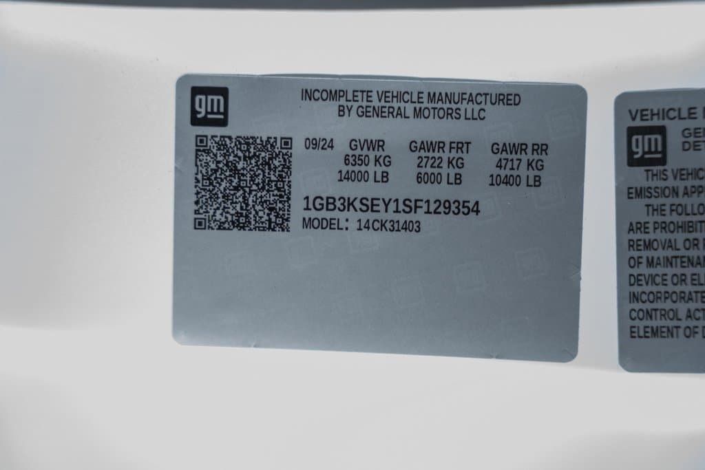 2025 Chevrolet Silverado 3500 HD Chassis Cab Work Truck - 22868359 - 40