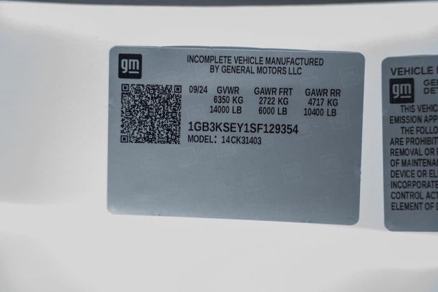 2025 Chevrolet Silverado 3500 HD Chassis Cab Work Truck - 22868359 - 40