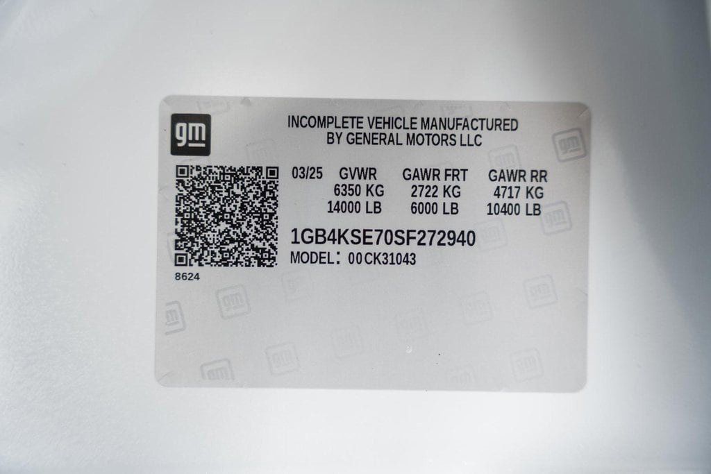 2025 Chevrolet Silverado 3500 HD Chassis Cab Work Truck - 22868361 - 38