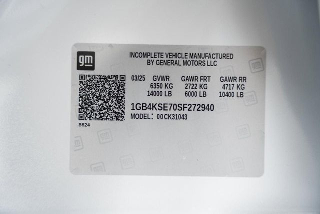 2025 Chevrolet Silverado 3500 HD Chassis Cab Work Truck - 22868361 - 38