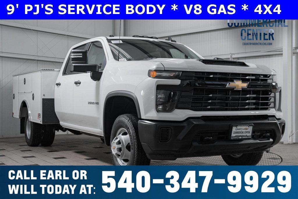 2025 Chevrolet Silverado 3500 HD Chassis Cab Work Truck - 22868364 - 0