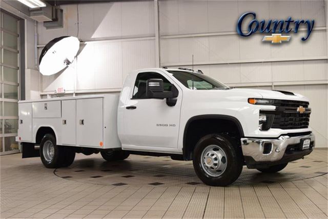 2025 Chevrolet Silverado 3500 HD Chassis Cab Work Truck - 22881947 - 0
