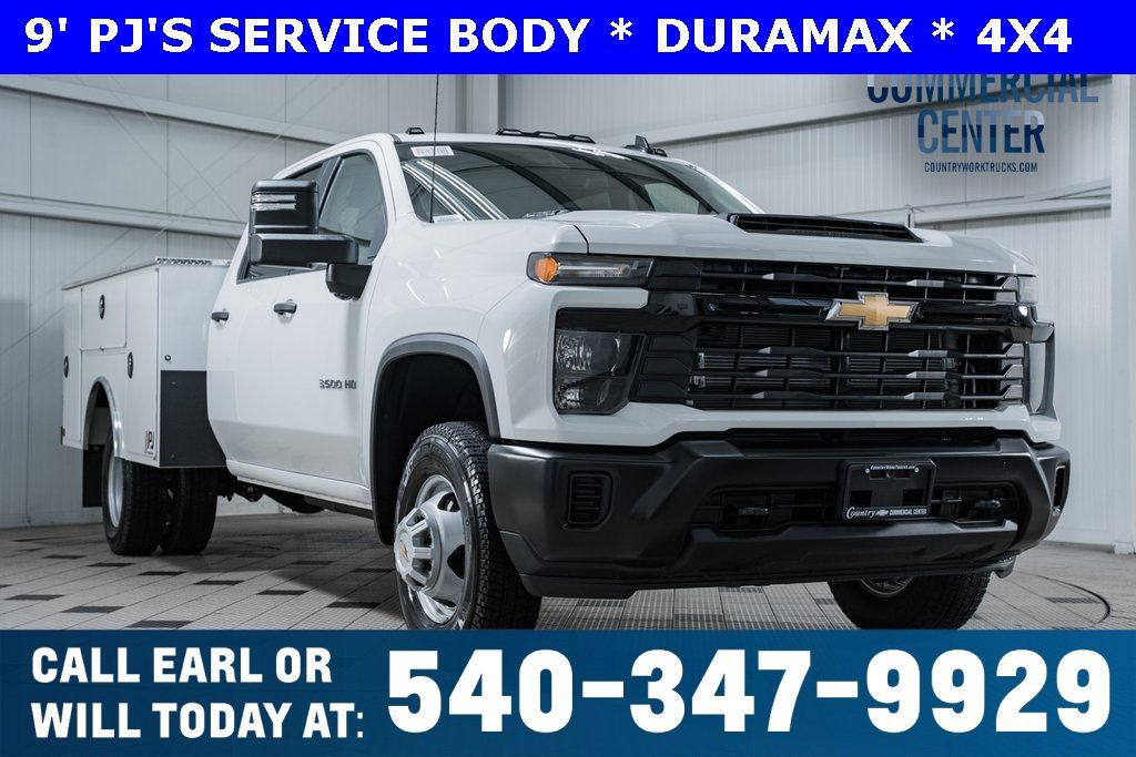 2025 Chevrolet Silverado 3500 HD Chassis Cab Work Truck - 22927335 - 0