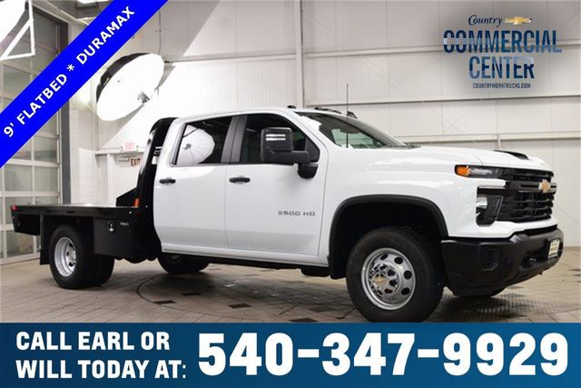2025 Chevrolet Silverado 3500 HD Chassis Cab Work Truck - 22932528 - 0