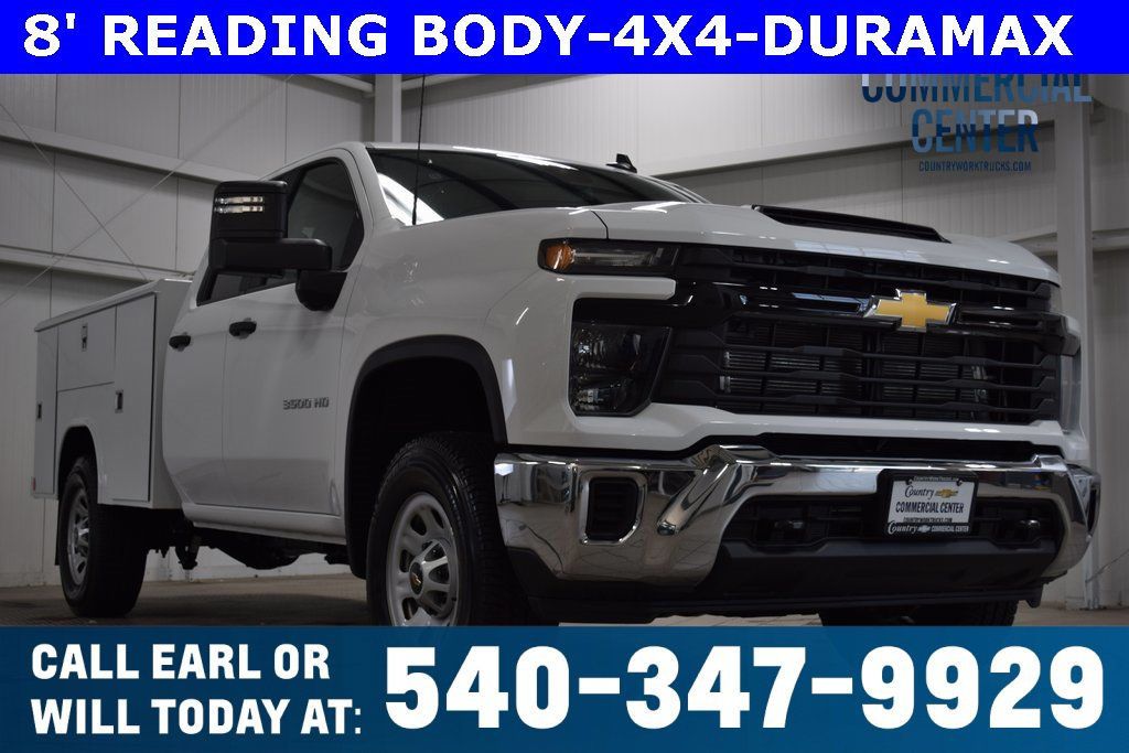 2025 Chevrolet Silverado 3500HD 4WD Double Cab 162" Work Truck - 22945236 | Video 1