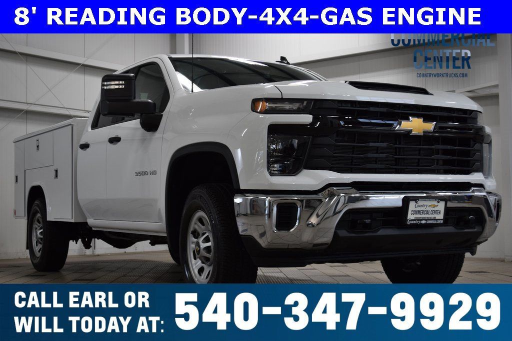 2025 Chevrolet Silverado 3500HD 4WD Double Cab 162" Work Truck - 22959310 | Video 1