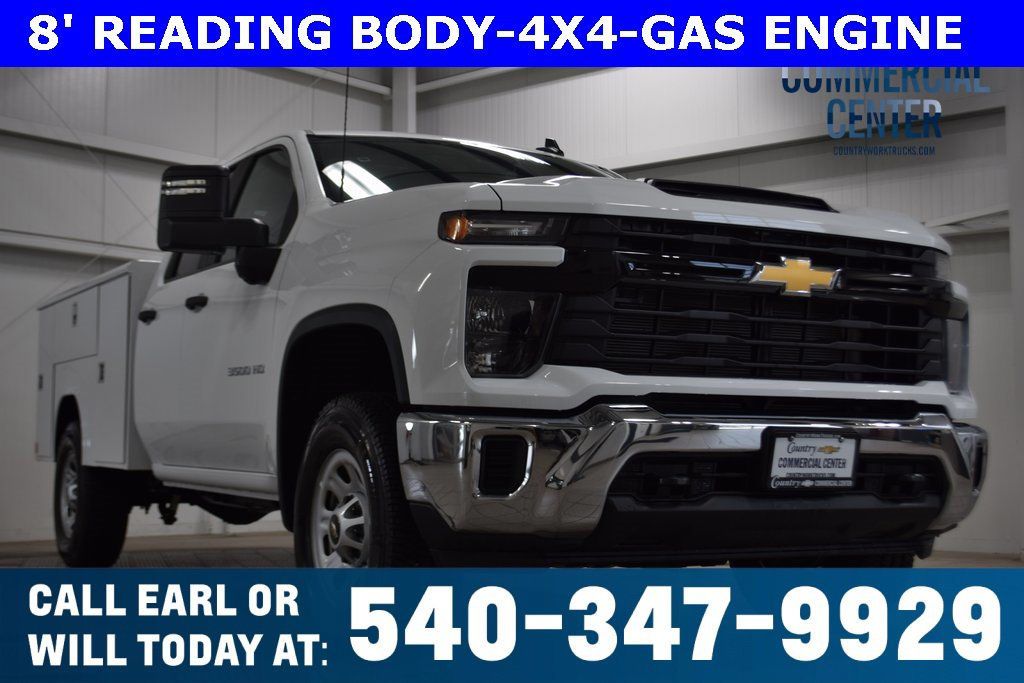 2025 Chevrolet Silverado 3500HD 4WD Double Cab 162" Work Truck - 22959311 | Video 1