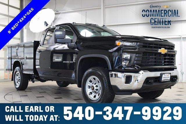 2025 Chevrolet Silverado 3500HD 4WD Double Cab 162" Work Truck - 23012363 | Video 1