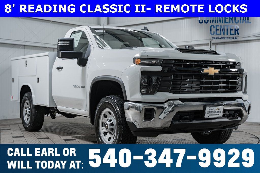 2025 Chevrolet Silverado 3500HD 4WD Reg Cab 142" Work Truck - 22691744 - 0