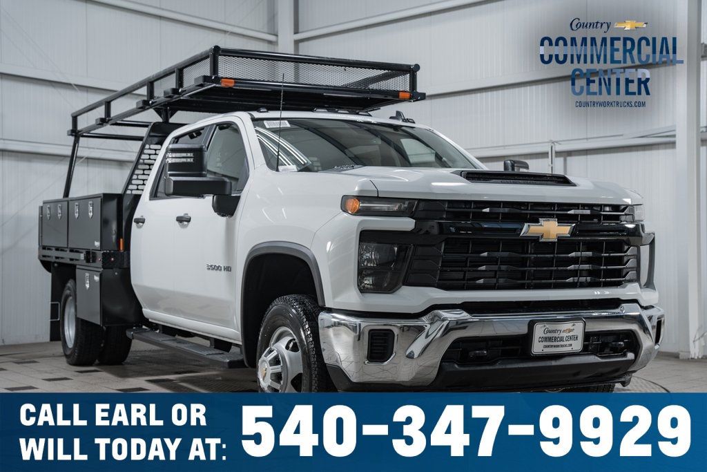 2025 Chevrolet Silverado 3500HD CC 2WD Crew Cab 177" WB, 60" CA Work Truck - 22552740 - 0