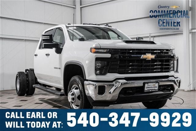 2025 Chevrolet Silverado 3500HD CC 2WD Crew Cab 177" WB, 60" CA Work Truck - 22552741 - 0