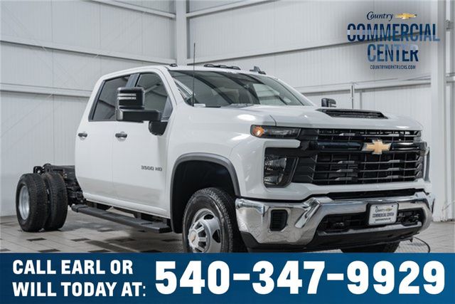 2025 Chevrolet Silverado 3500HD CC 2WD Crew Cab 177" WB, 60" CA Work Truck - 22552744 - 0