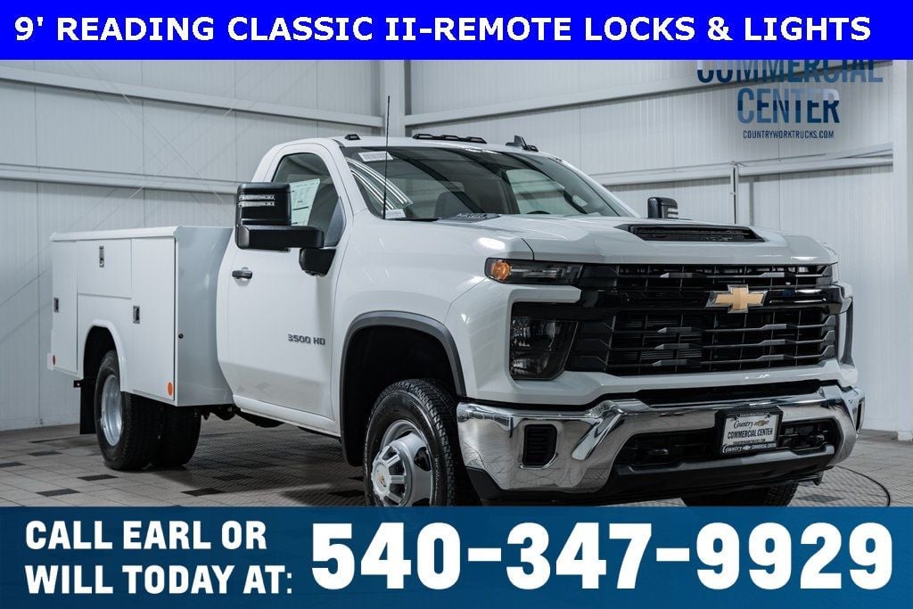 2025 Chevrolet Silverado 3500HD CC 2WD Reg Cab 146" WB, 60" CA Work Truck - 22697733 - 0