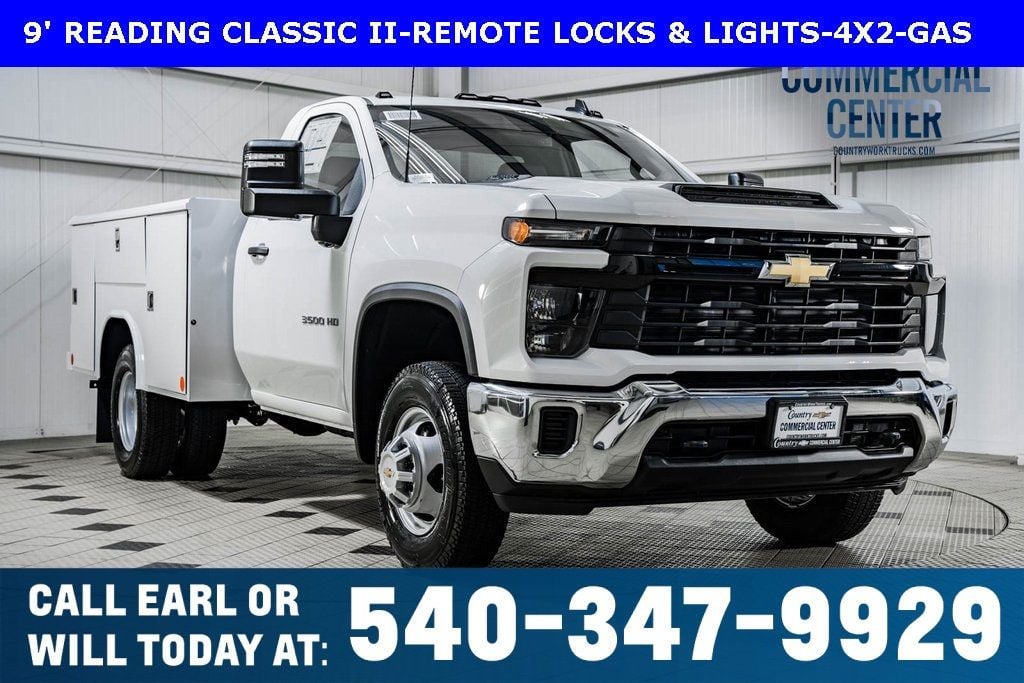 2025 Chevrolet Silverado 3500HD CC 2WD Reg Cab 146" WB, 60" CA Work Truck - 22697738 - 0