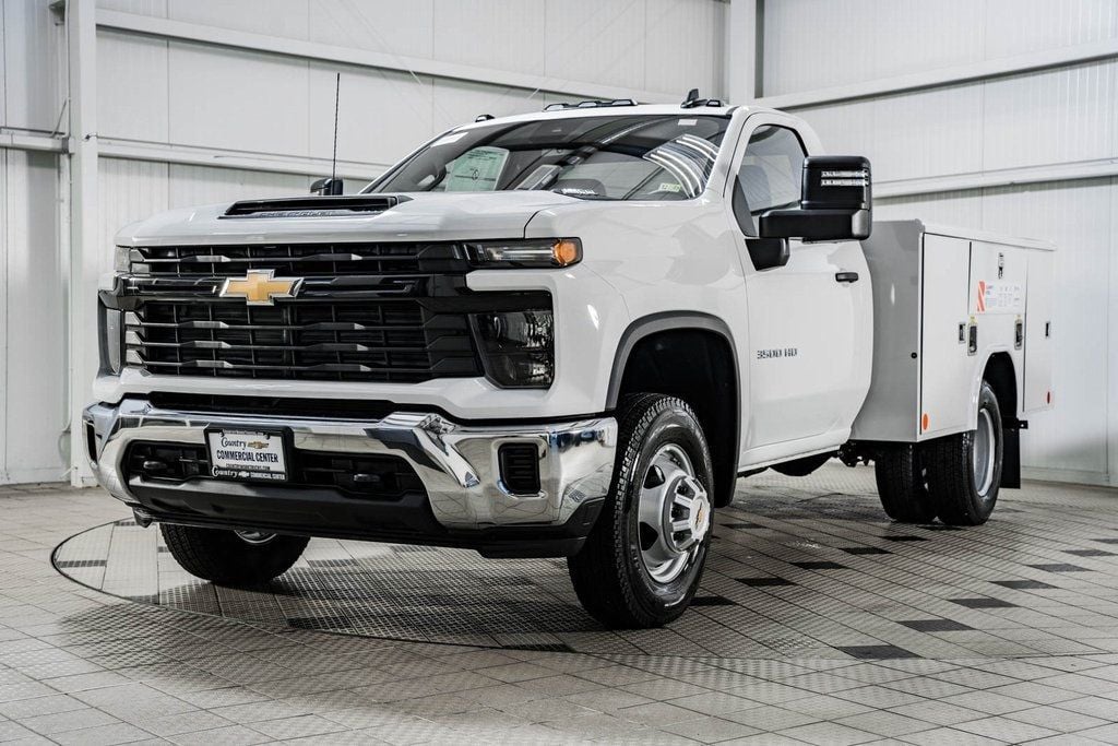 2025 Chevrolet Silverado 3500HD CC 2WD Reg Cab 146" WB, 60" CA Work Truck - 22697738 - 2