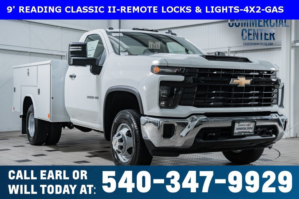 2025 Chevrolet Silverado 3500HD CC 2WD Reg Cab 146" WB, 60" CA Work Truck - 22697742 - 0