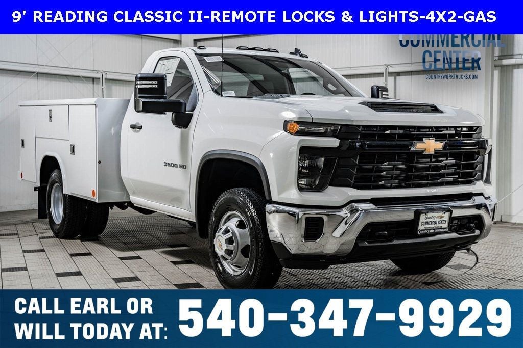 2025 Chevrolet Silverado 3500HD CC 2WD Reg Cab 146" WB, 60" CA Work Truck - 22697764 - 0