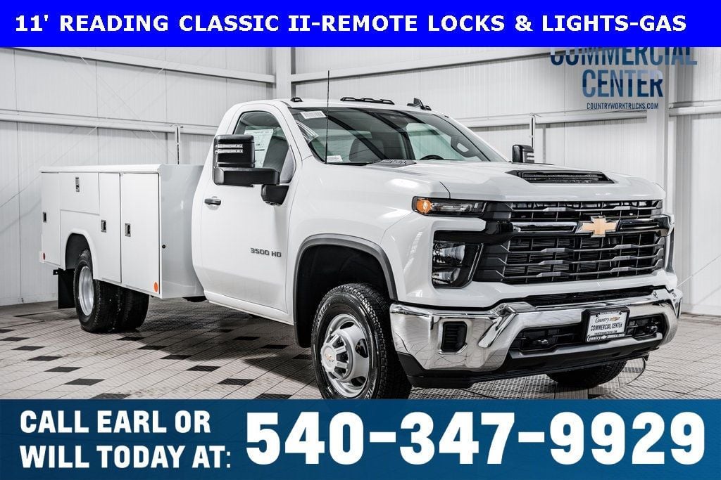 2025 Chevrolet Silverado 3500HD CC 2WD Reg Cab 171" WB, 84.5" CA Work Truck - 22697727 - 0