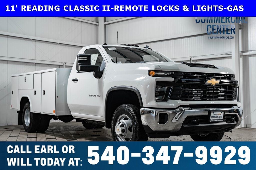 2025 Chevrolet Silverado 3500HD CC 2WD Reg Cab 171" WB, 84.5" CA Work Truck - 22717146 - 0