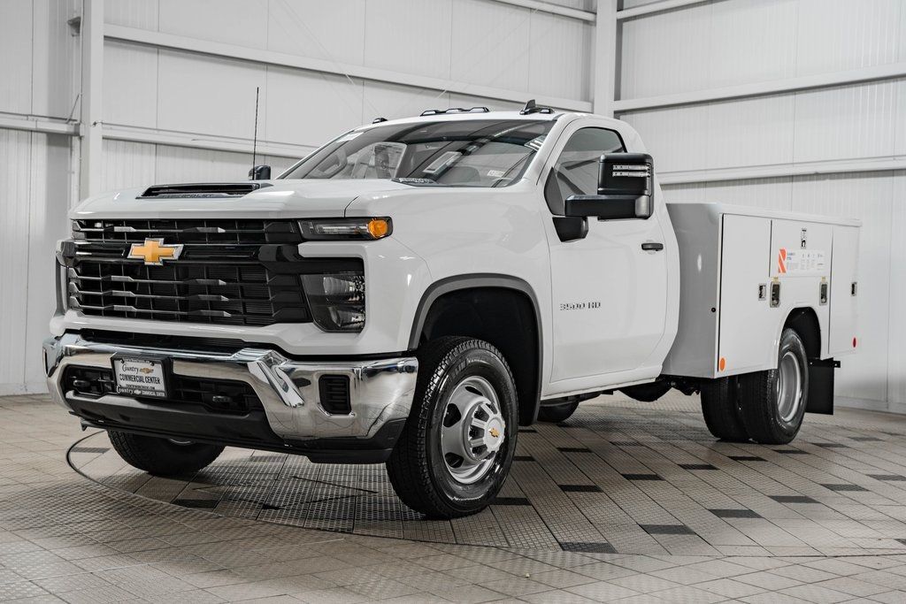 2025 Chevrolet Silverado 3500HD CC 4WD Reg Cab 146" WB, 60" CA Work Truck - 22715332 - 2