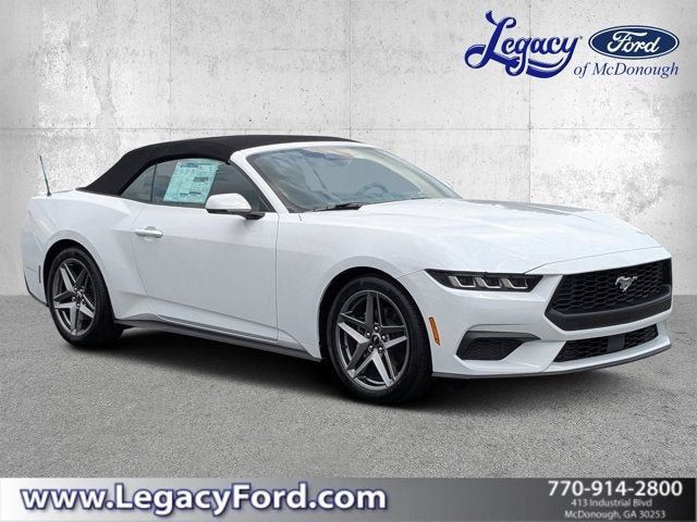 2025 Ford Mustang EcoBoost Convertible - 22901783 - 0