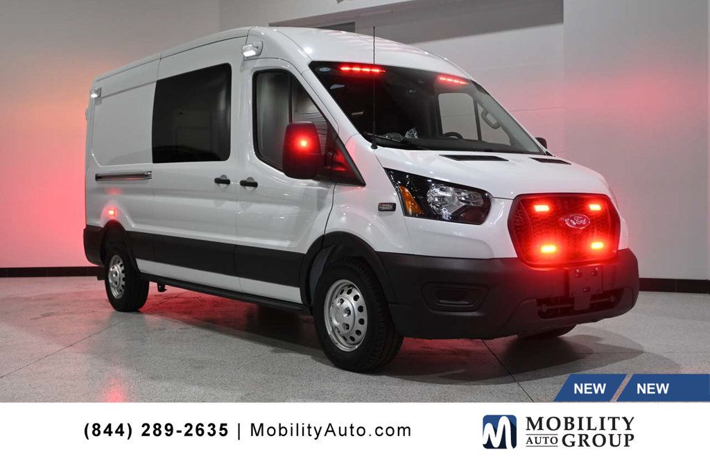 2025 Ford Transit Cargo Van T-350 148" Med Rf 9500 GVWR AWD - 23012813 | Video 1