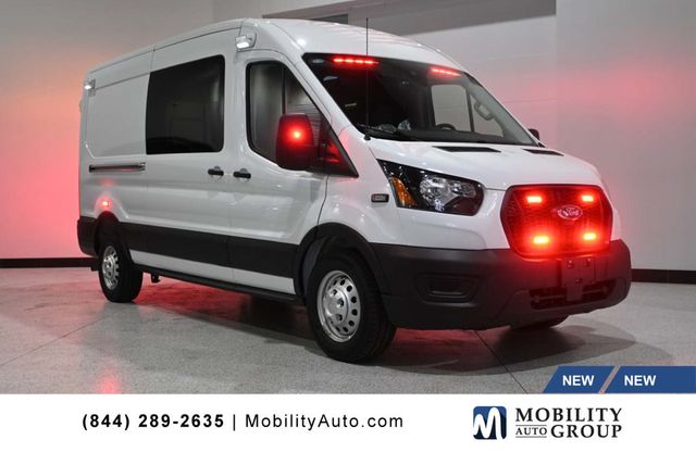 2025 Ford Transit Cargo Van T-350 148" Med Rf 9500 GVWR AWD - 23014052 - 0