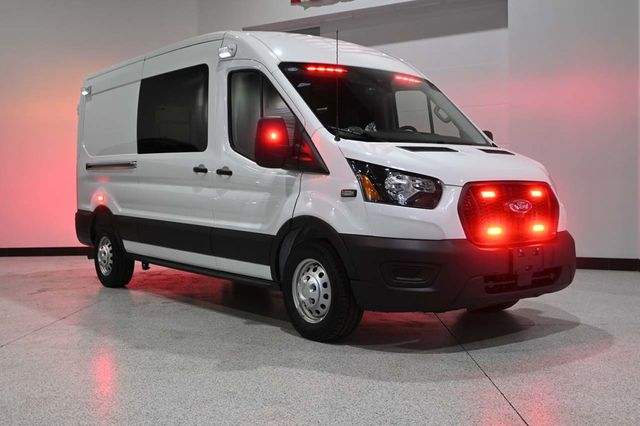 2025 Ford Transit Cargo Van T-350 148" Med Rf 9500 GVWR AWD - 23014052 - 1