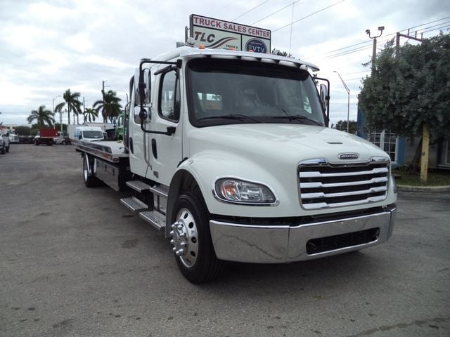 2025 Freightliner BUSINESS CLASS M2 106 22FT JERRDAN ROLLBACK TOW TRUCK..22NGAF6T-W-LP.. CREW - 22677197 - 4