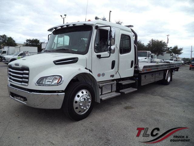 2025 Freightliner BUSINESS CLASS M2 106 22FT JERRDAN ROLLBACK TOW TRUCK..22NGAF6T-W-LP.. CREW - 22680229 - 0