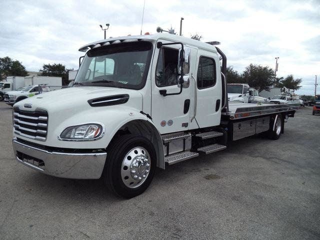 2025 Freightliner BUSINESS CLASS M2 106 22FT JERRDAN ROLLBACK TOW TRUCK..22NGAF6T-W-LP.. CREW - 22680229 - 1