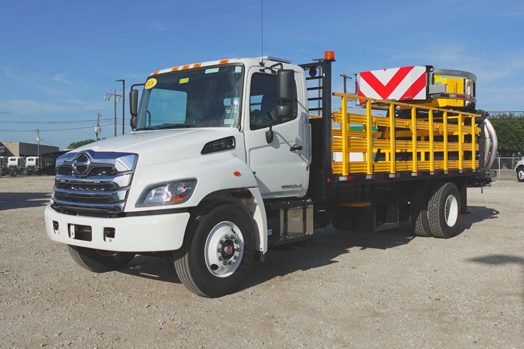 2025 HINO L6 (18ft Flatbed Truck-Mounted Attenuator) - 22892891 - 2