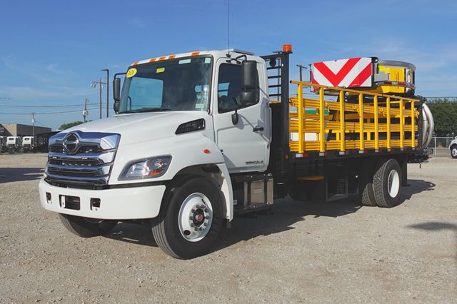 2025 HINO L6 (18ft Flatbed Truck-Mounted Attenuator) - 22892891 - 2