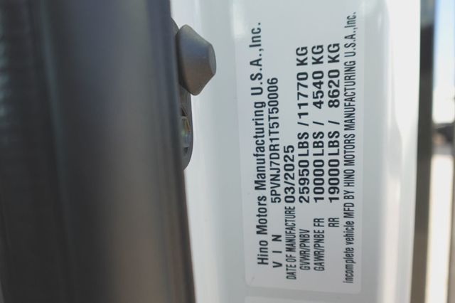 2025 HINO L6 (18ft Flatbed Truck-Mounted Attenuator) - 22892891 - 45