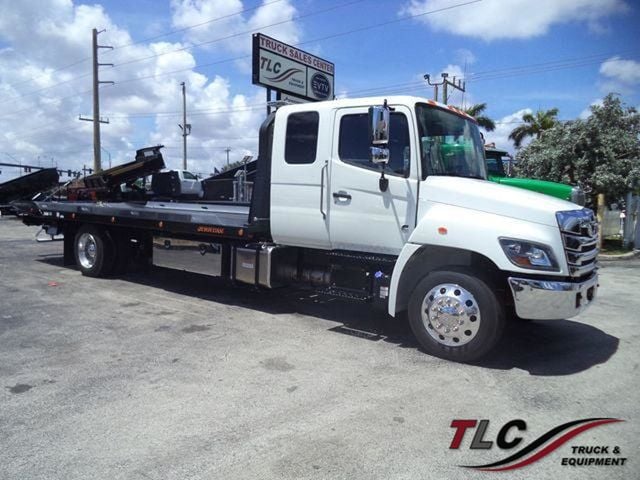 2025 HINO L6 22' JERRDAN ROLLBACK TOW TRUCK.22SRRD6TWLP..SHARK. - 22427944 - 0