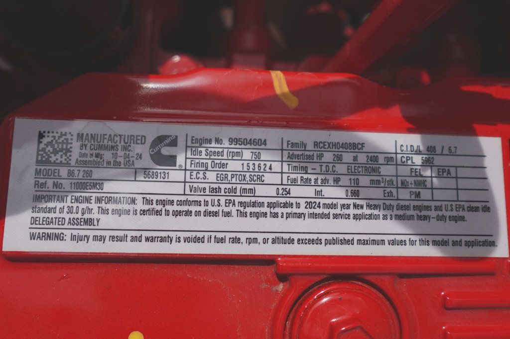 2025 HINO L6 (26ft Box w/ ICC Bumper) - 22699999 - 42