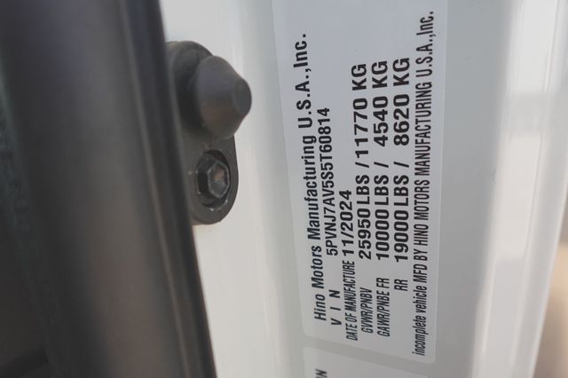 2025 HINO L6 (26ft Box w/ ICC Bumper) - 22699999 - 48