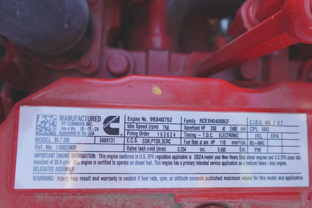 2025 HINO L6 (26ft Stake bed w/ Lift Gate) - 22638328 - 45