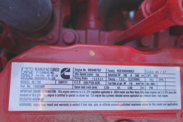 2025 HINO L6 (26ft Stake bed w/ Lift Gate) - 22638328 - 45