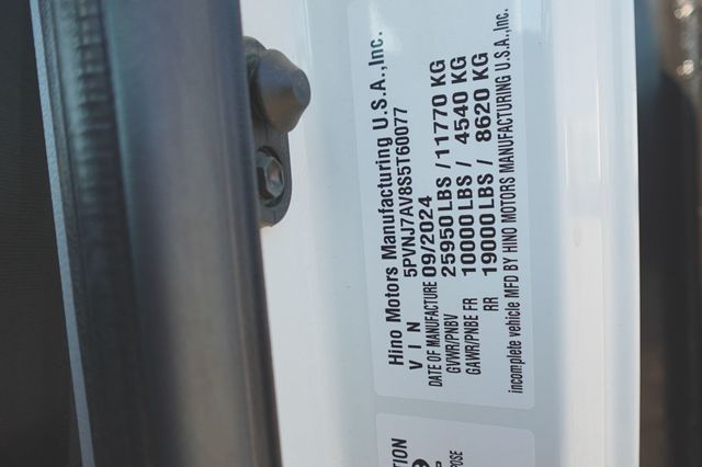 2025 HINO L6 (26ft Stake bed w/ Lift Gate) - 22638328 - 53