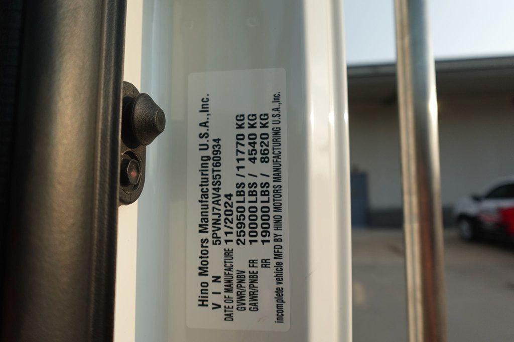 2025 HINO L6 (Cab & Chassis) - 22803631 - 48